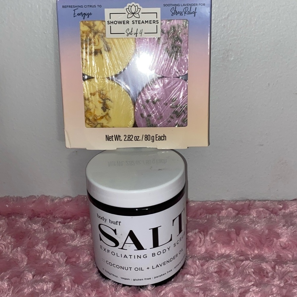 Body Buff Salt Exfoliating & Shower Steamers